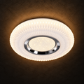 Premium White Crystal LED Ceiling Light – 24W