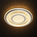 Premium White Crystal Ring LED Ceiling Light – 74W