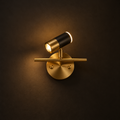 Premium Copper &amp; Black Adjustable LED Wall Light