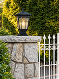 Black Outdoor Garden Lantern – Premium Aluminium &amp; Glass